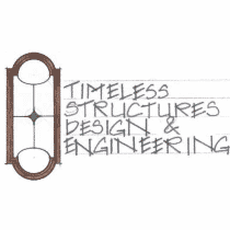 conception de structure intemporelle et logo d'ingénierie